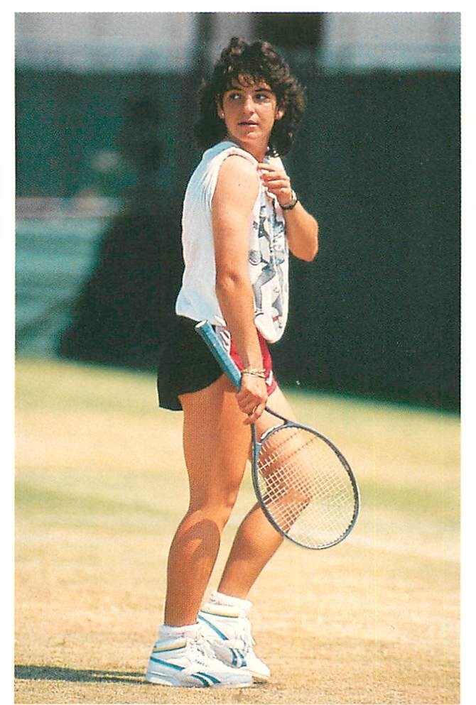 1992 A Question of Sport Game Card Arantxa Sanchez Vicario (58)