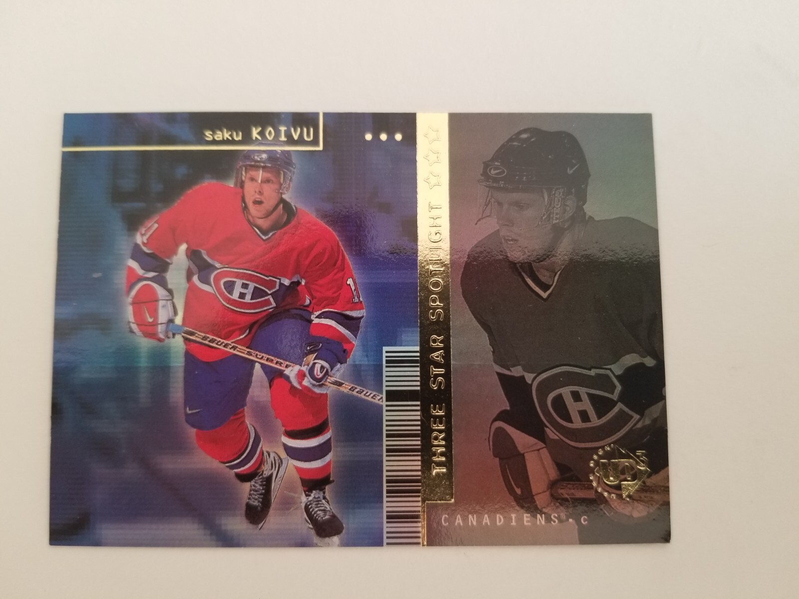 1998-99 Upper Deck Ud3 Three Star Spotlight Saku Koivu Montreal Canadiens #43