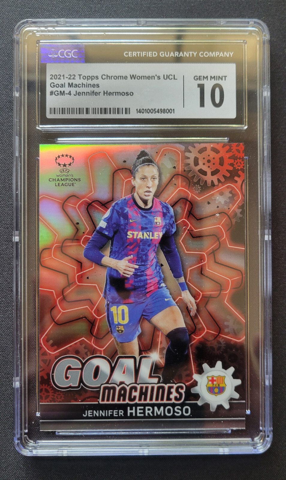 2021-22 Topps Chrome UEFA Womens Champions – Jennifer Hermoso Goal Machines