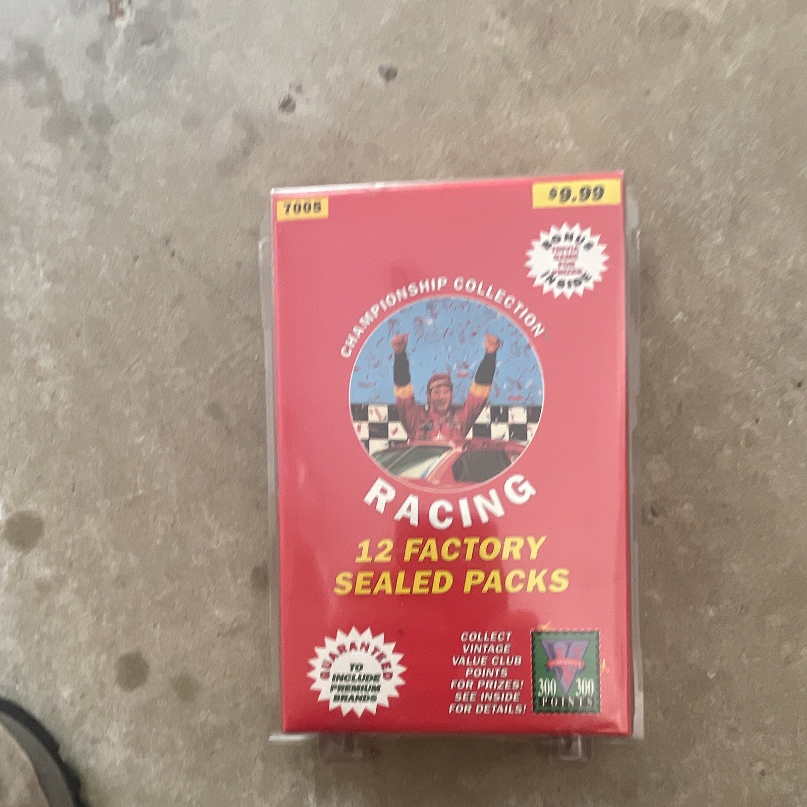 Championship Collection Racing 12 Factory, Sealed Packs And Trivia Game Inside