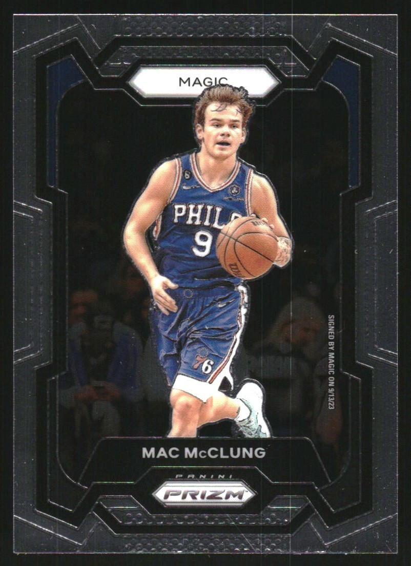 2023-24 Panini Prizm Basketball Card #258 Mac McClung