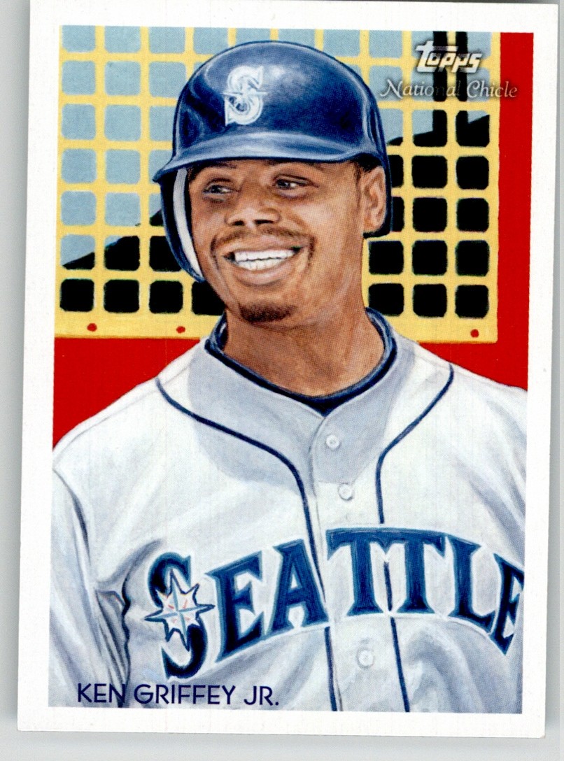 Ken Griffey Jr. 2010 Topps National Chicle 17 Seattle Mariners