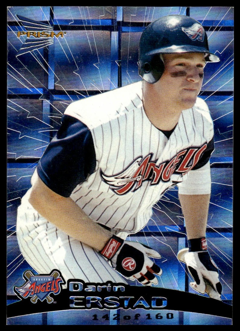 1999 Pacific Prism #3 Darin Erstad Holographic Mirror #/160