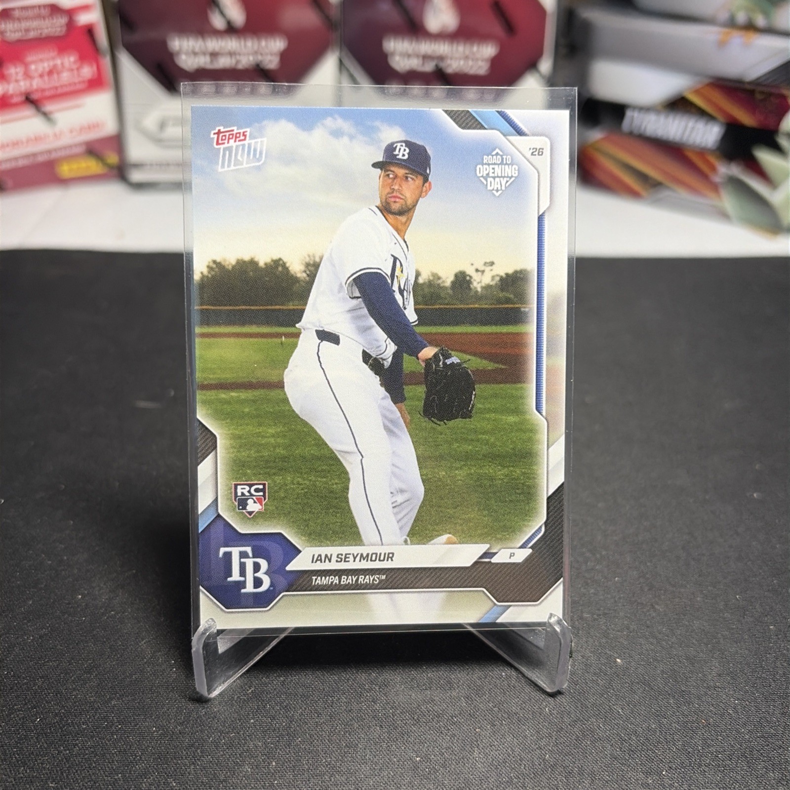 2026 Topps Now Road to Opening Day Ian Seymour #OD-40 RC Tampa Bay Rays