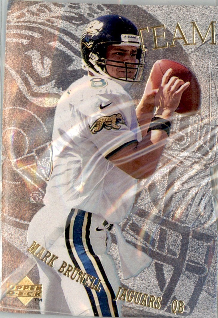 1997 Upper Deck Teammates Mark Brunell Jacksonville Jaguars #TM27