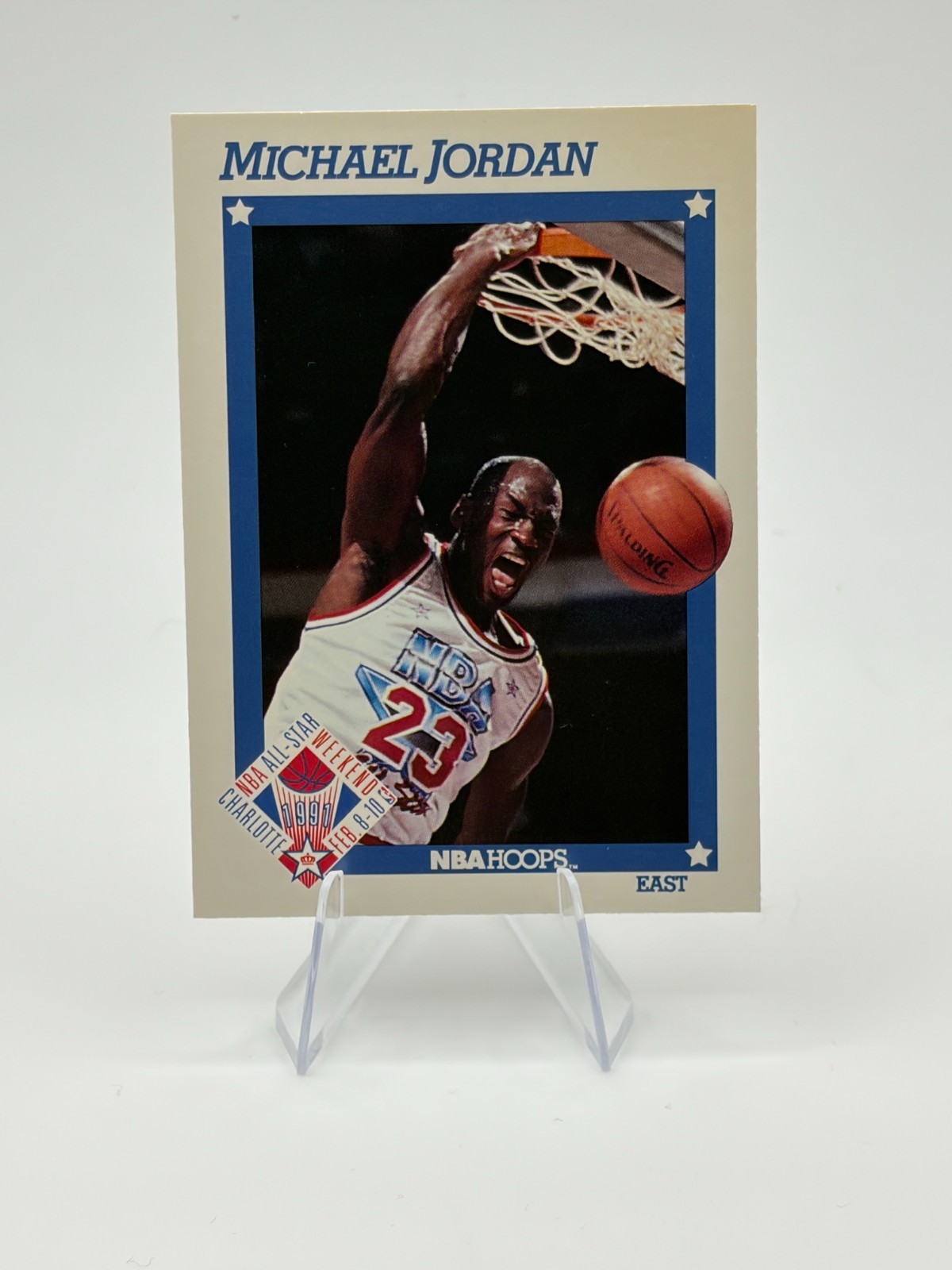1991-92 NBA Hoops Michael Jordan Eastern Conference All-Star #253