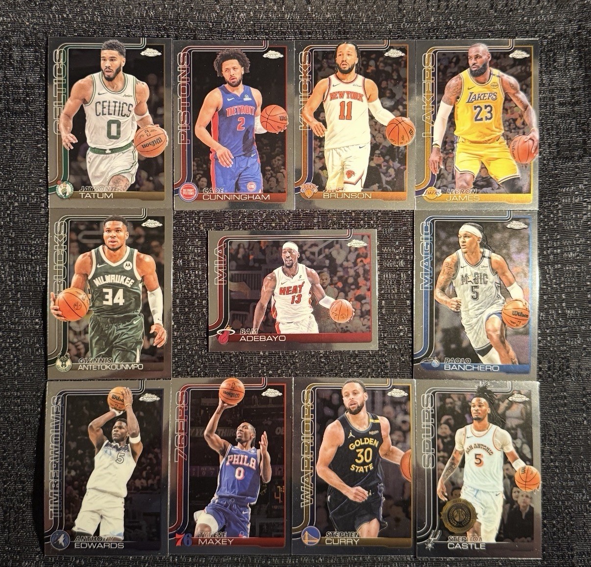 2025-26 Topps Chrome Complete Your Set You Pick Basketball Card #1-250