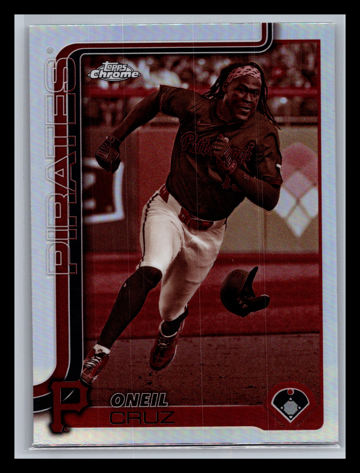 Oneil Cruz Pittsburgh Pirates #252 Topps 2025 Topps Chrome Sepia Refractors