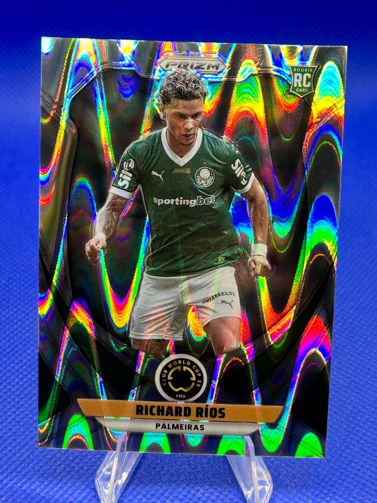 2025 Prizm FIFA Club World Cup Richard Rios Seismic Prizm RC #155