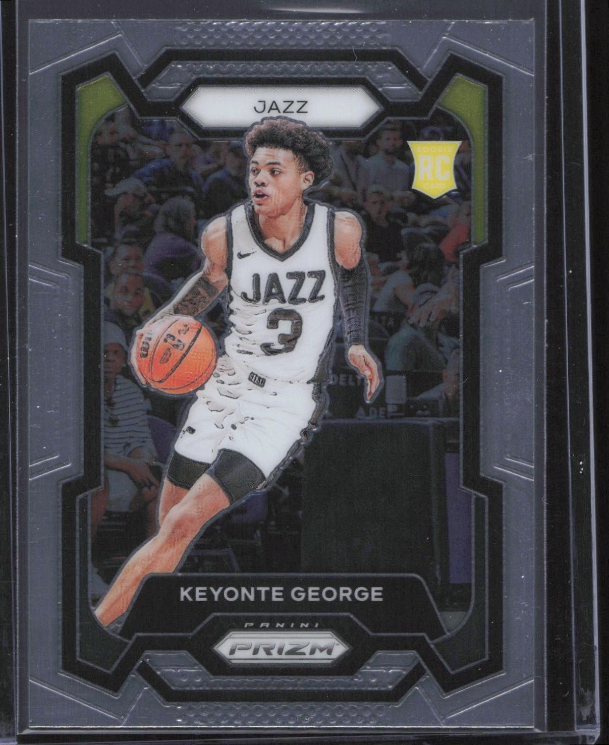 2023-24 Panini Prizm #127 Keyonte George Rookie RC Base Jazz