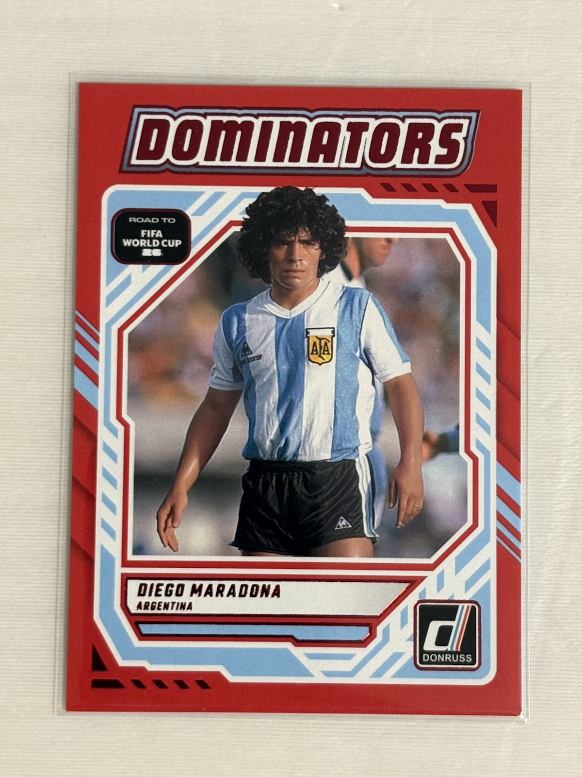 2025-26 Panini Donruss Road to Fifa World Cup – Dominators Diego Maradona #23…