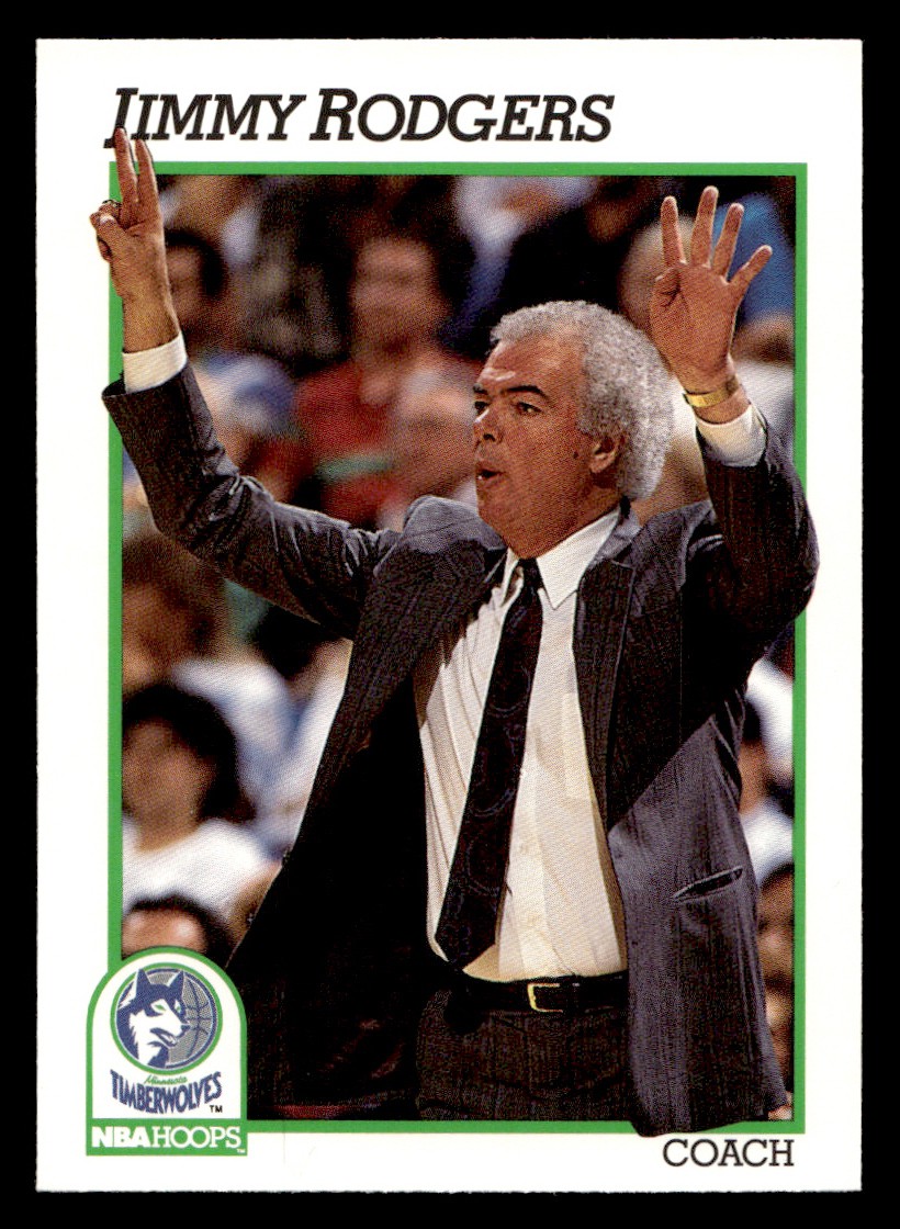 1991-92 NBA Hoops – Jimmy Rodgers #236 Basketball Sports Card Raw Trading Card