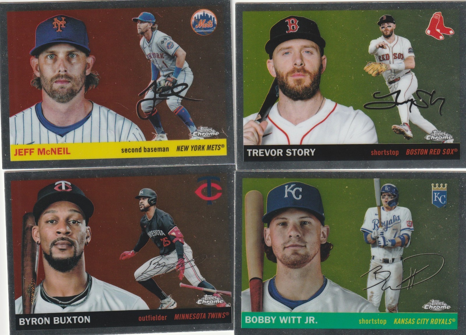 2025 Topps Chrome Platinum 1-250 You Pick Complete Your Set Commons