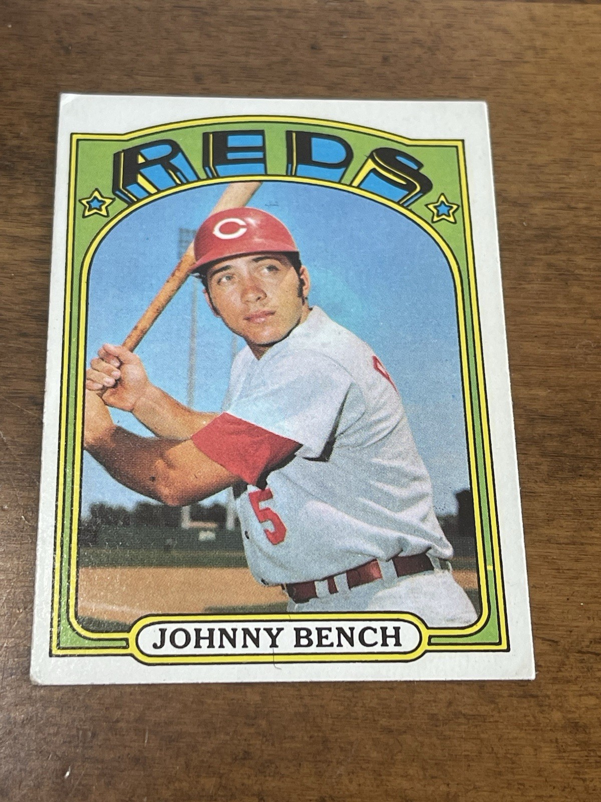1972 Topps Baseball Card #433 Carl Johnny Bench – See Pictures For Condition