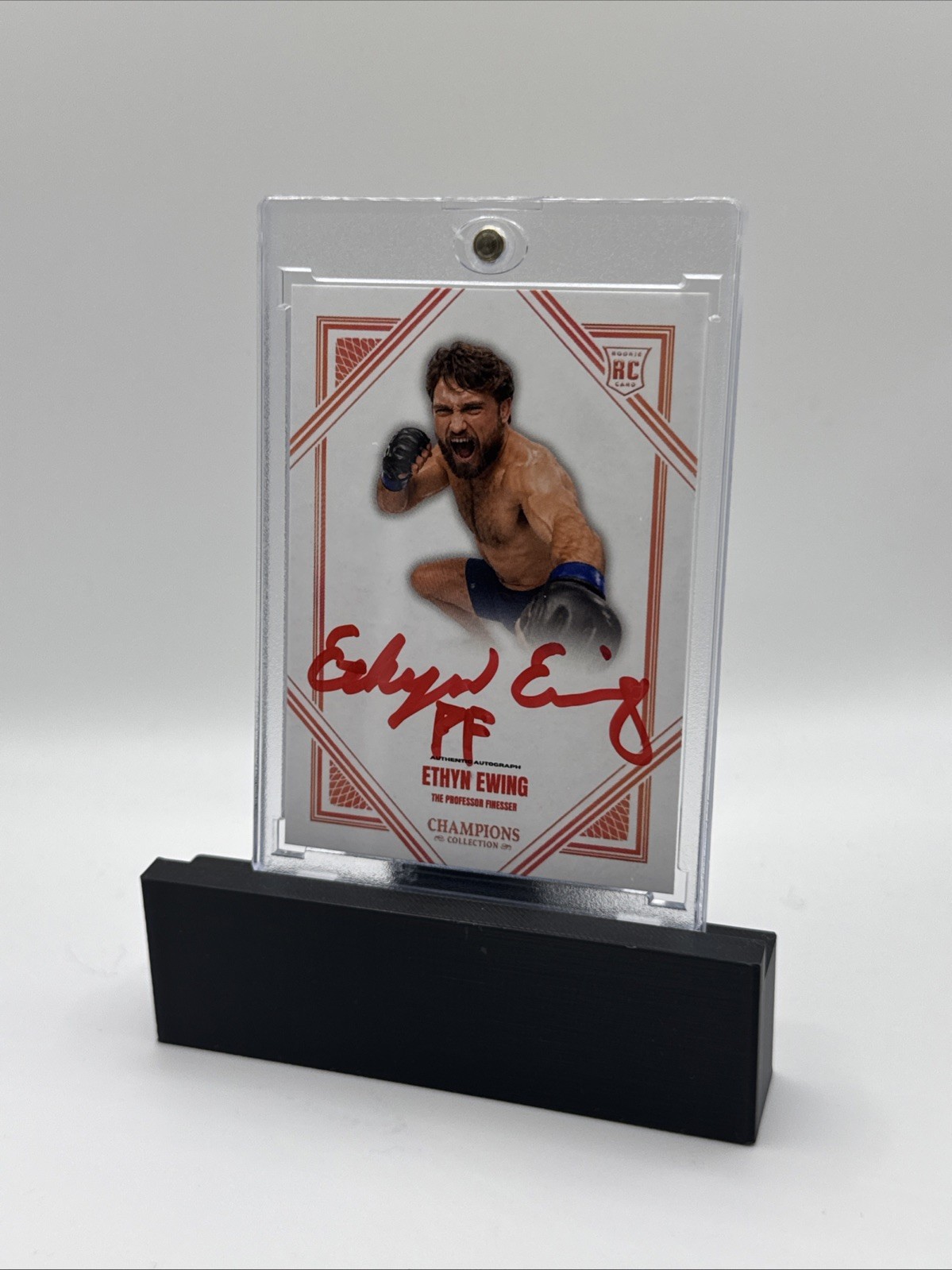 2026 UFC Ethyn Ewing Autographed Card Inscribed 37/49 JSA Witnessed