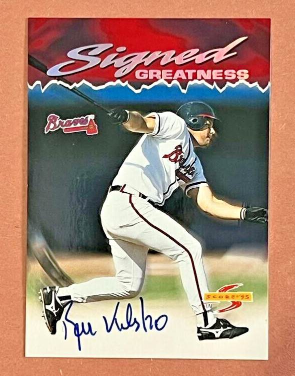 1994 RYAN KLESKO Score Signed Greatness Auto /1000
