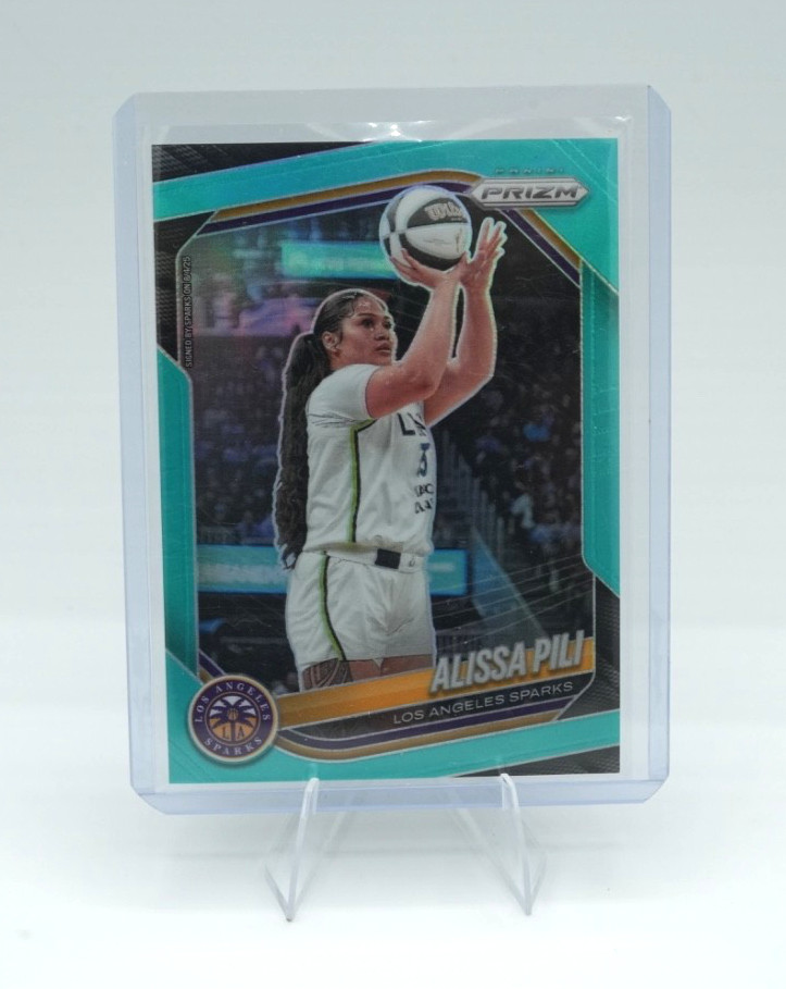 Alissa Pili 2025 Panini Prizm WNBA Teal /49 #78 Sparks
