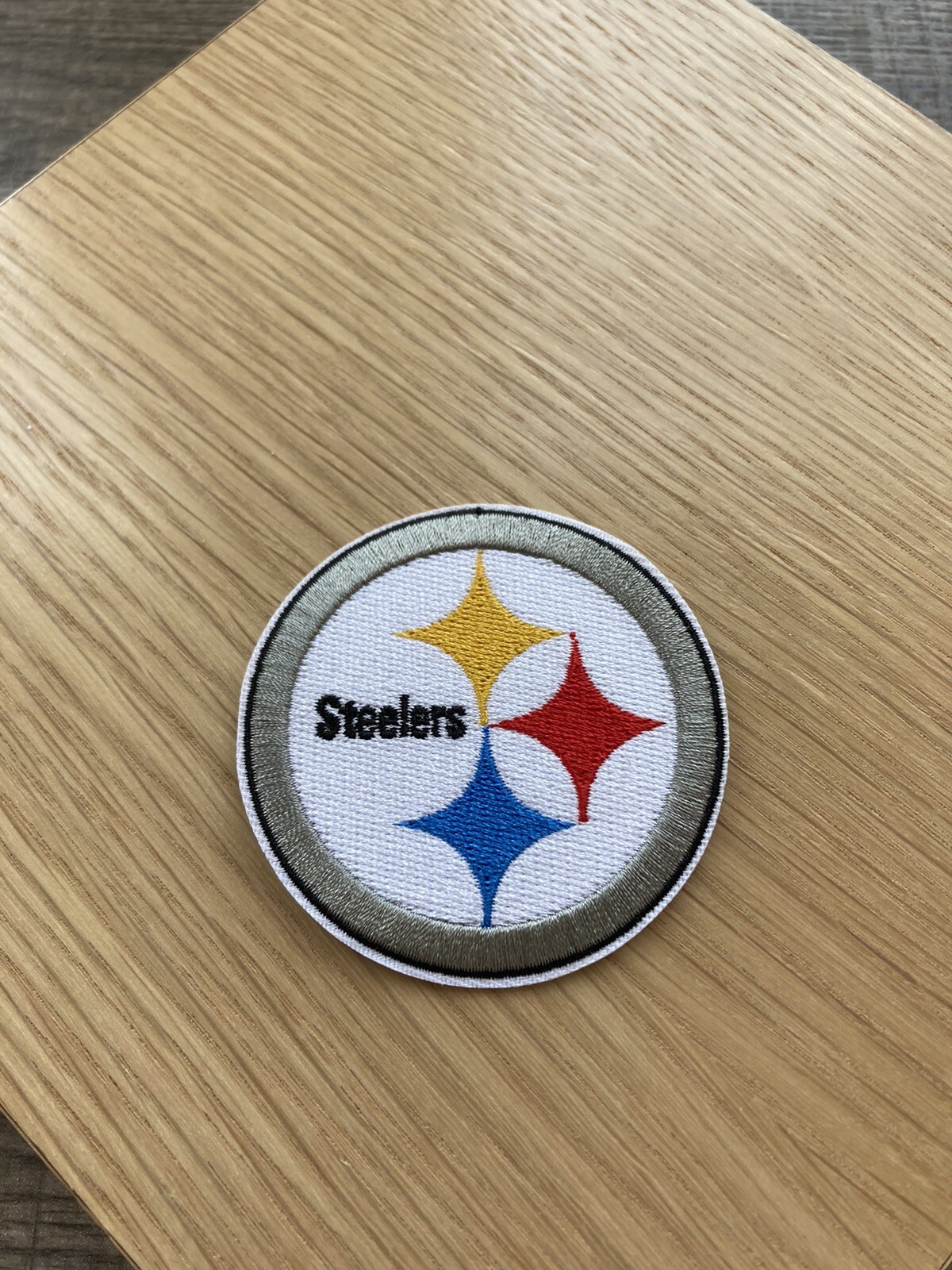 Pittsburgh Steelers Embroidered Iron On Patch Great For Jackets & Hats NFL New