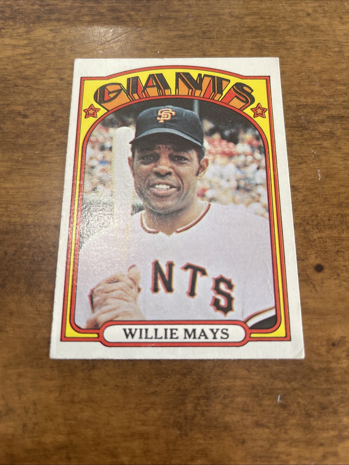 1972 Topps Baseball Card #49 Willie Mays – See Pictures For Condition