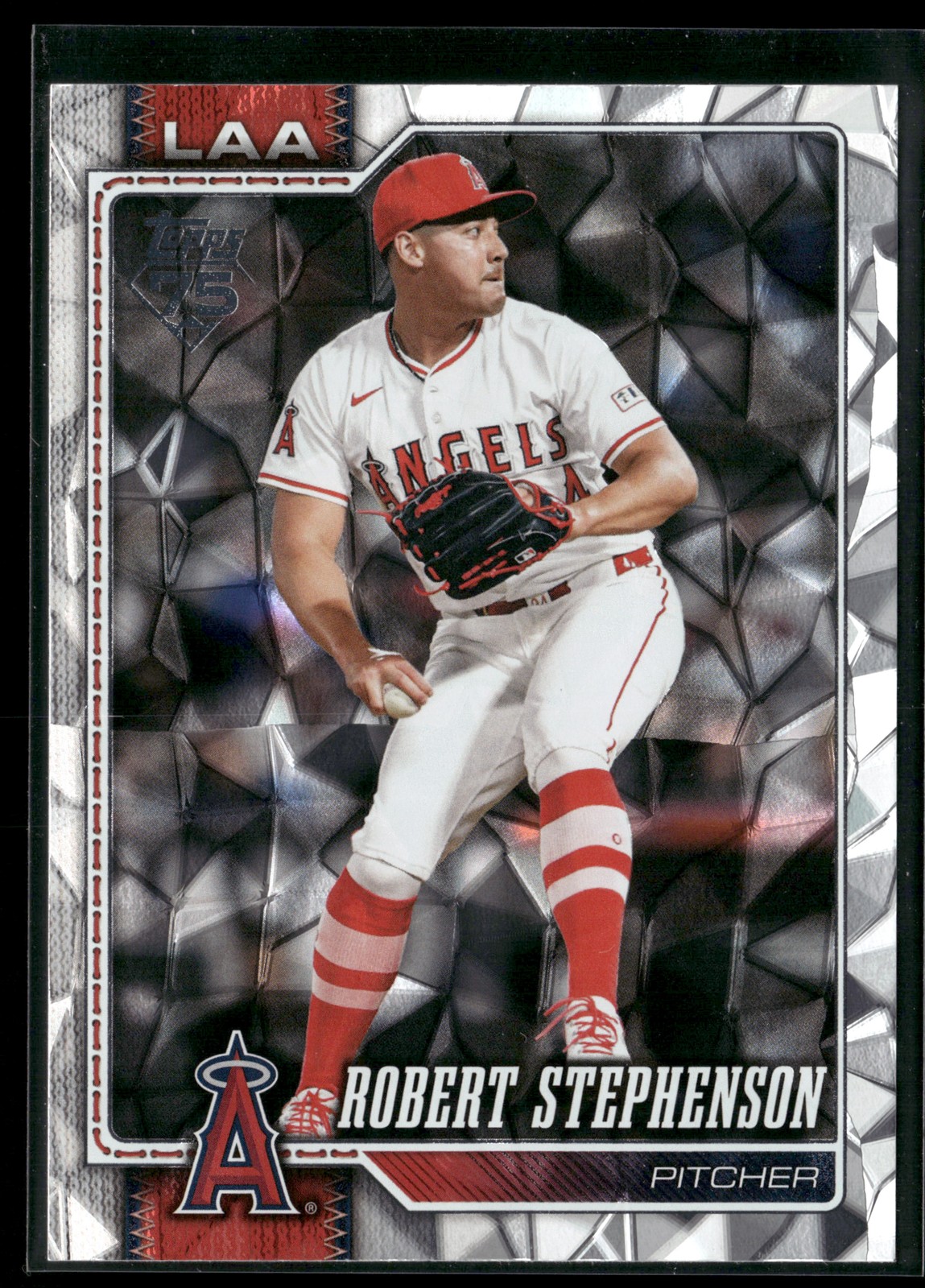 Robert Stephenson Diamante Foil 2026 Topps #412 Angels