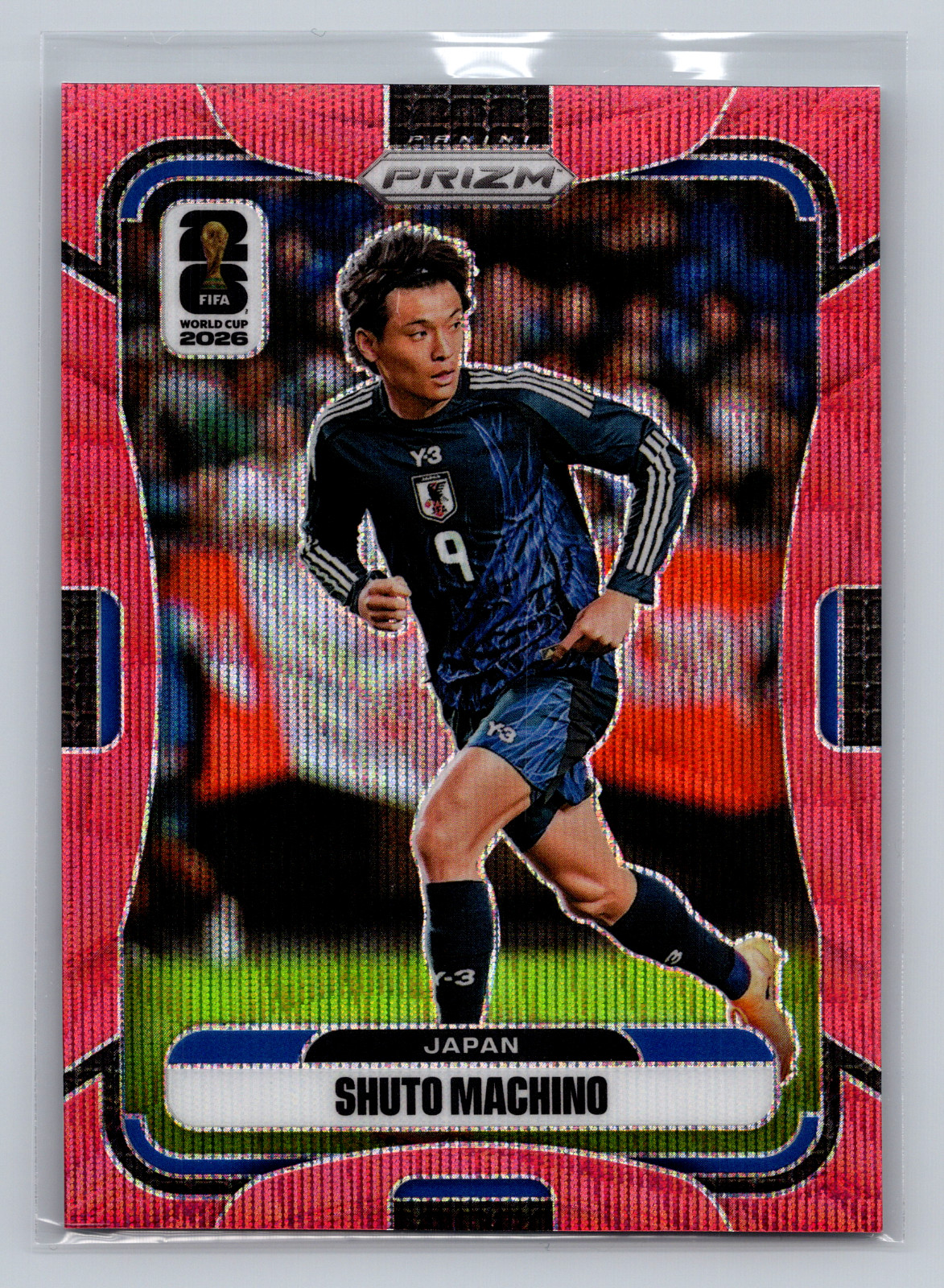 Shuto Machino 2026 Panini Prizm World Cup Wave Prizm /39 #263