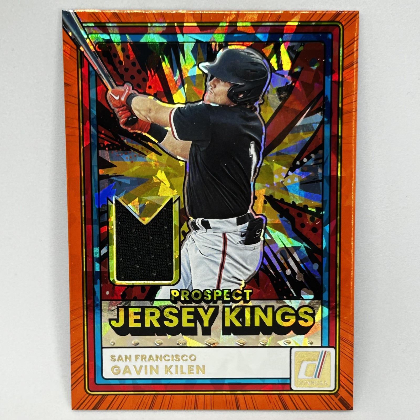Gavin Kilen 2026 Donruss Prospect Jersey Kings Orange Ice #PJK-GK Giants