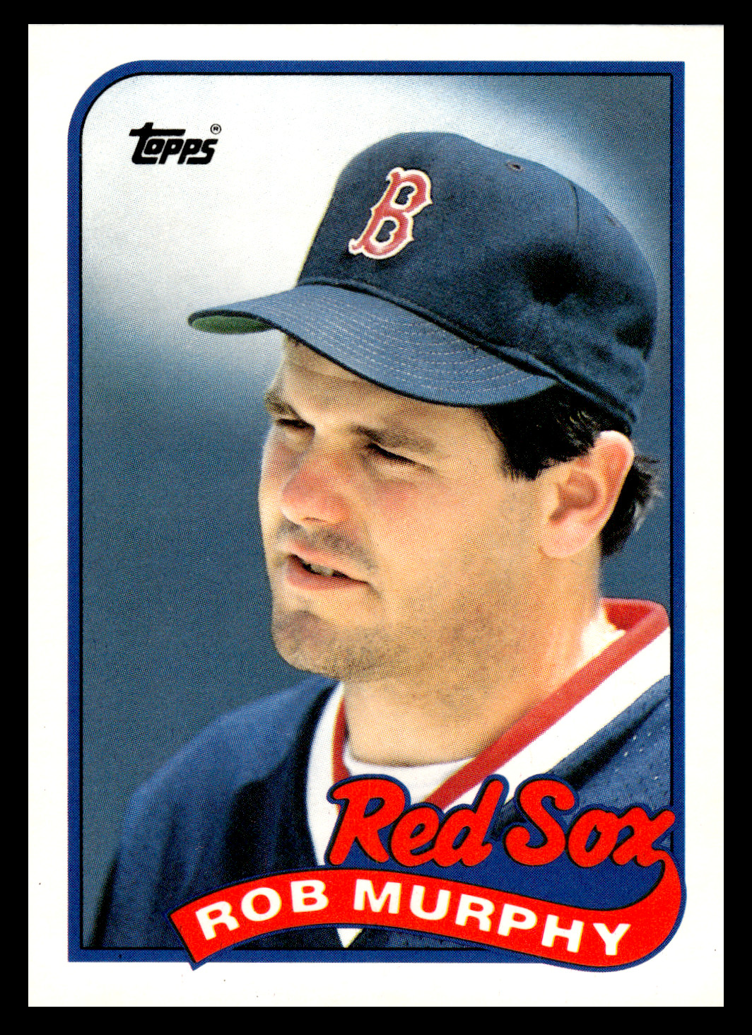 1989 Topps Traded Rob Murphy #86T Boston Red Sox MLB Baseball