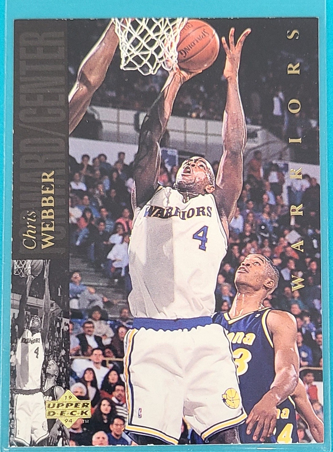 1993-94 Upper Deck Special Edition RC #4 Chris Webber Golden St Warriors Card Y3