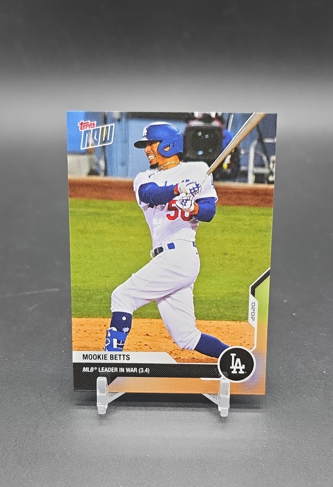 2020 Topps Now – Mookie Betts #323 /477 Los Angeles Dodgers Baseball Card