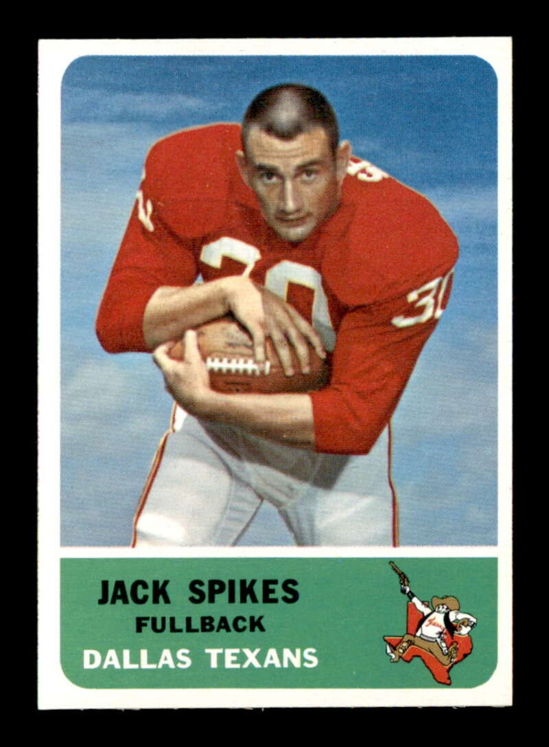 1962 Fleer #23 Jack Spikes NM X3113242