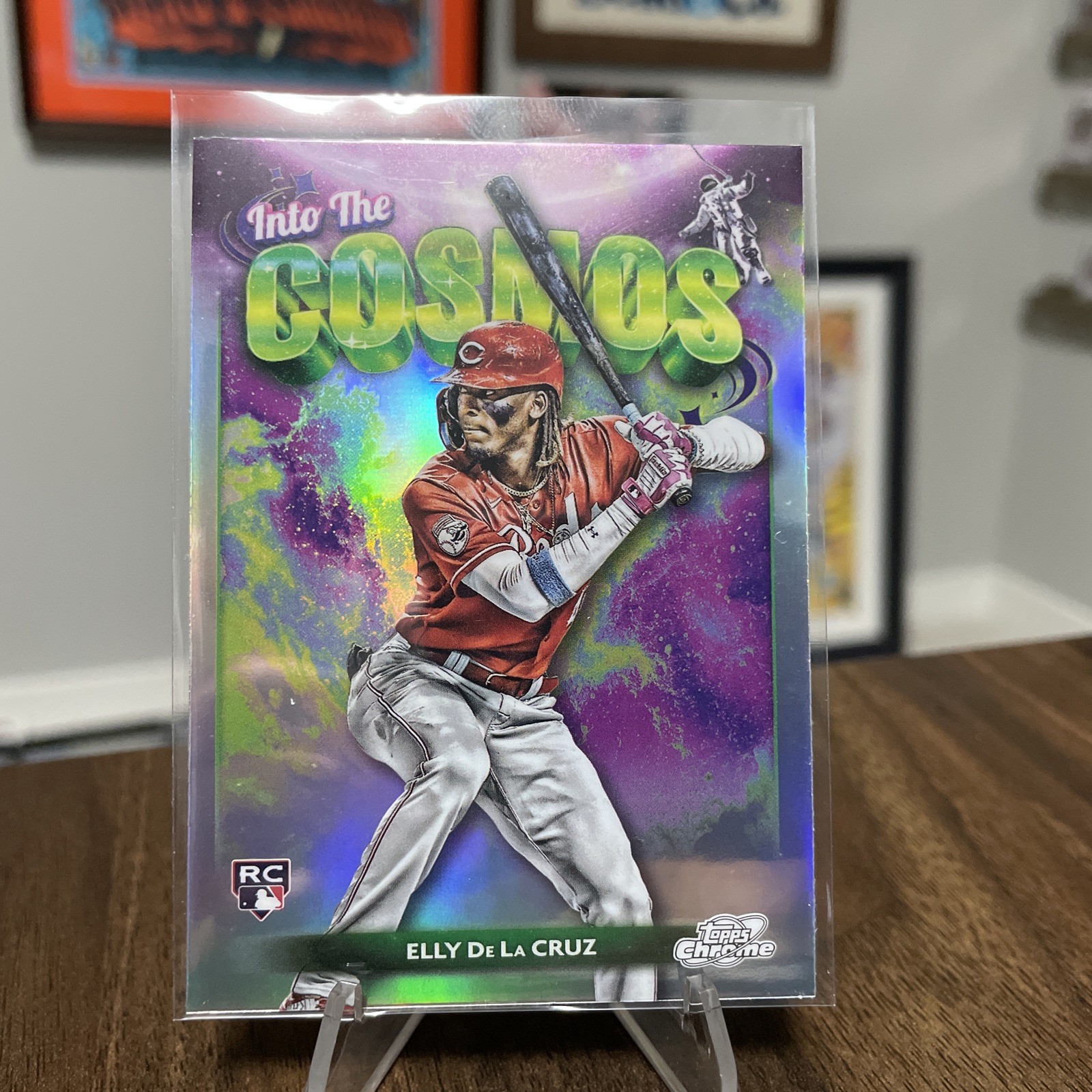 2024 Topps Cosmic Chrome INTO the COSMOS Elly De La Cruz #ITC-21 RC Reds