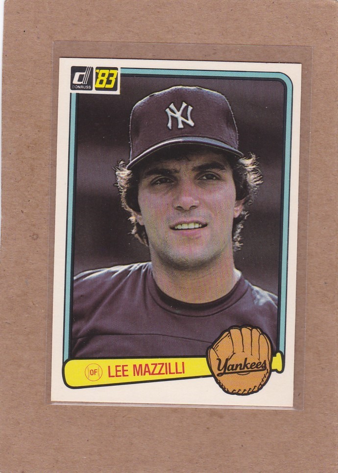 1983 DONRUSS BASEBALL LEE MAZZILLI #638 YANKEES NMMT OR BETTER *E6100