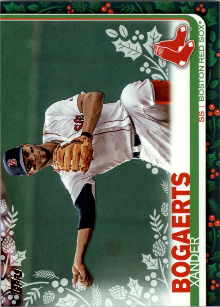 2019 Topps Walmart Holiday #HW123 Xander Bogaerts – BB