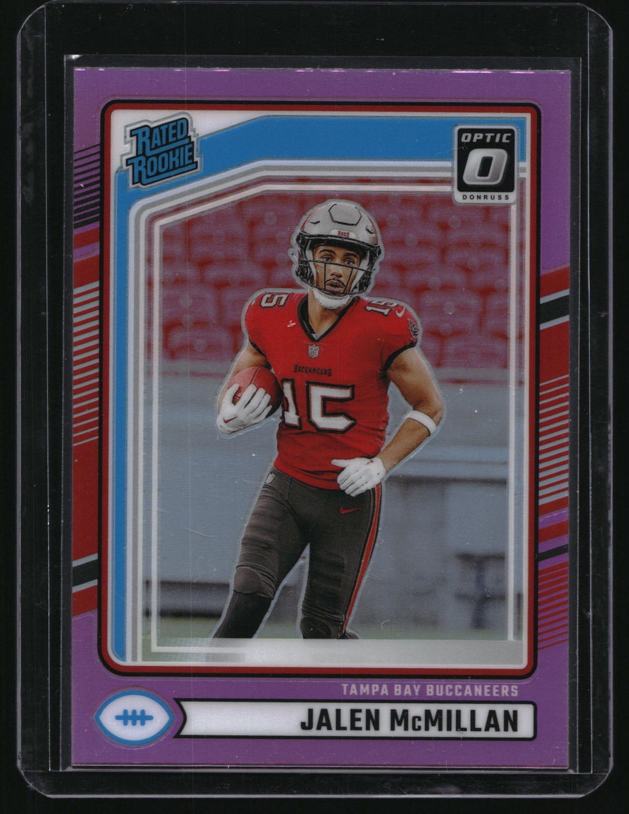 Bucky Irving 2024 Donruss Optic Rated Rookies Preview Pink #301 RC Buccaneers