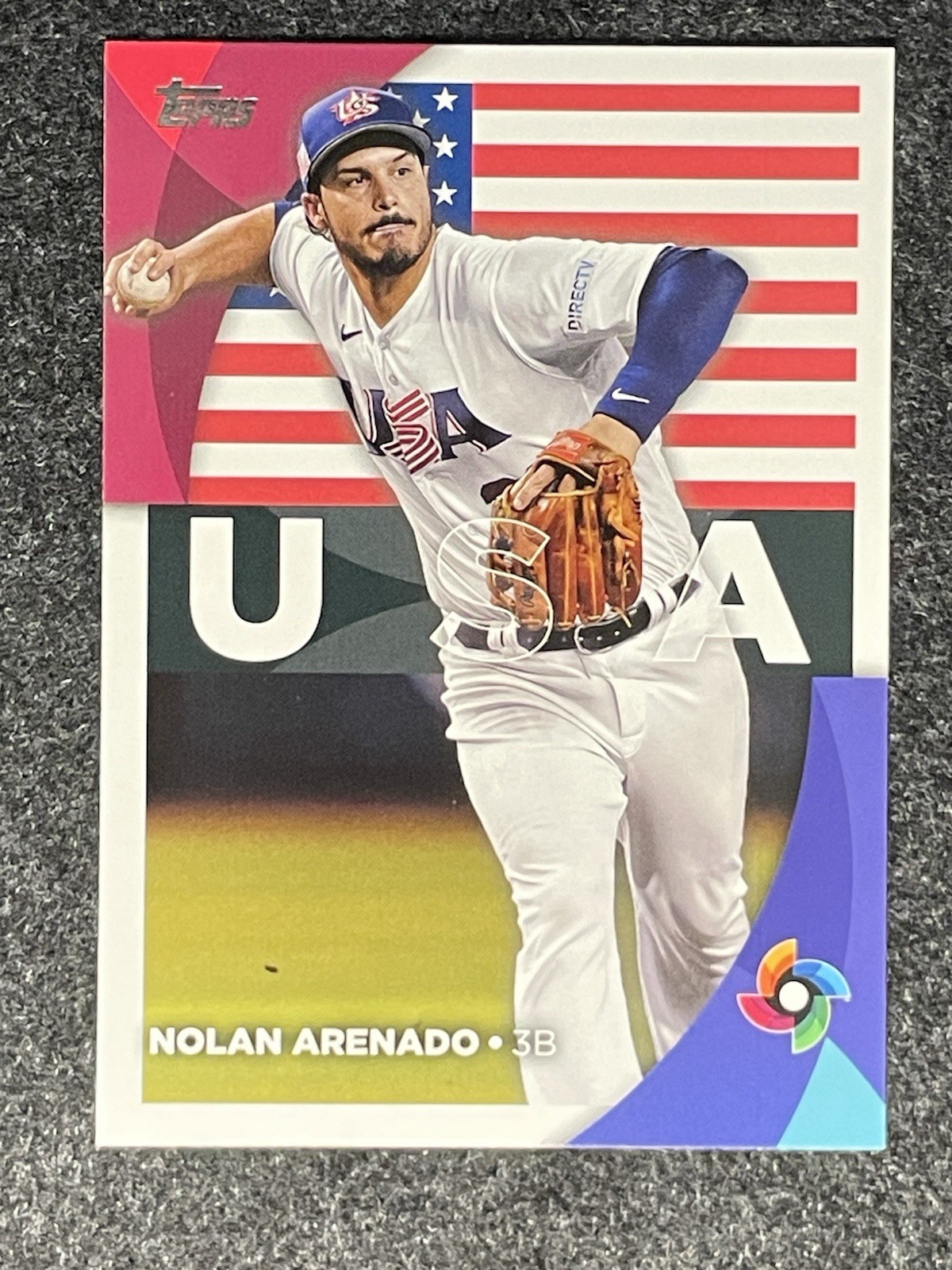Topps 2023 World Baseball Classic Insert Nolan Arenado #WBC-4 USA