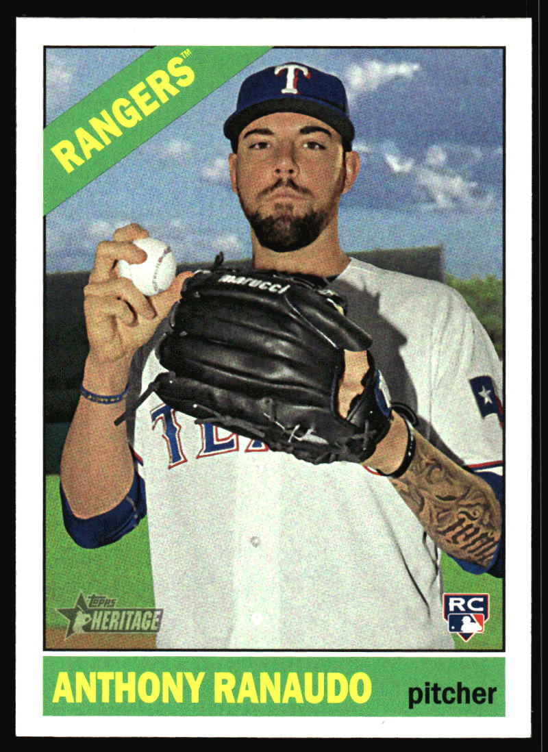 2015 Topps Heritage Anthony Ranaudo Rookie #522 Texas Rangers