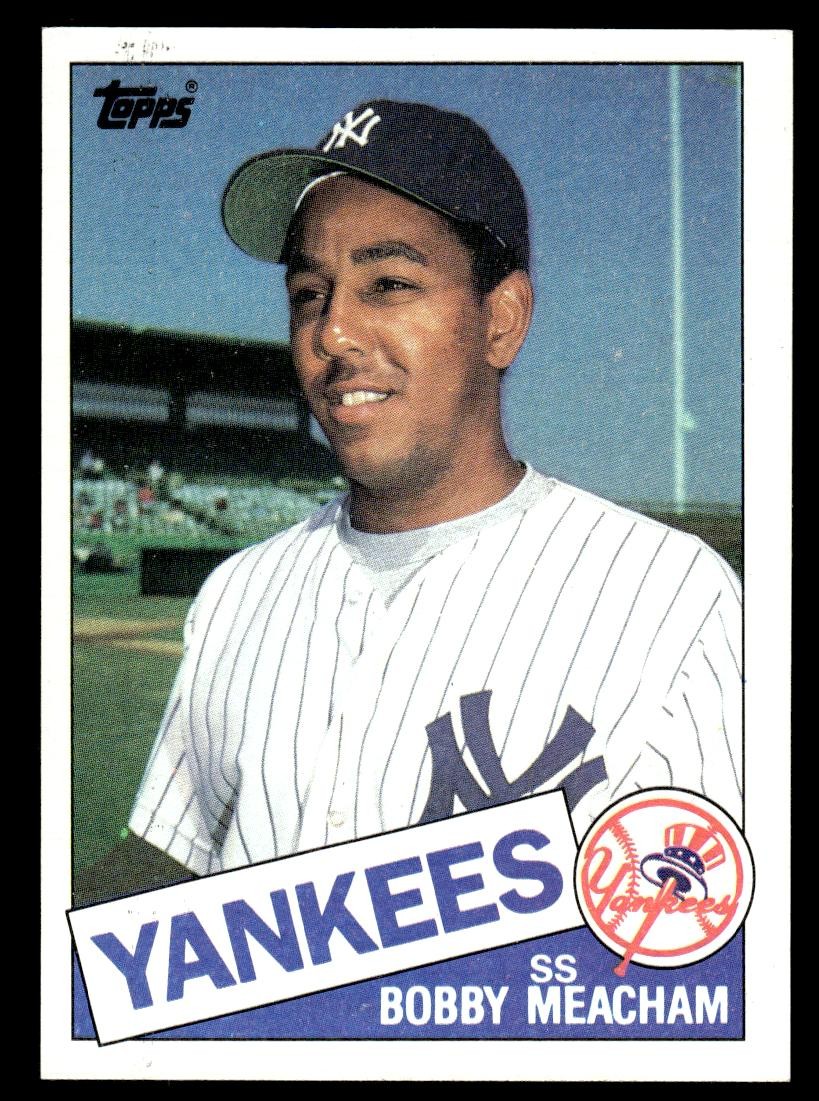 1985 Topps #16 Bobby Meacham New York Yankees