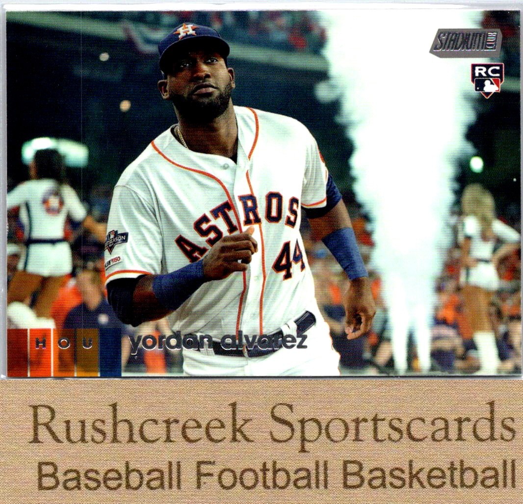 2020 Stadium Club #69 Yordan Alvarez RC Rookie