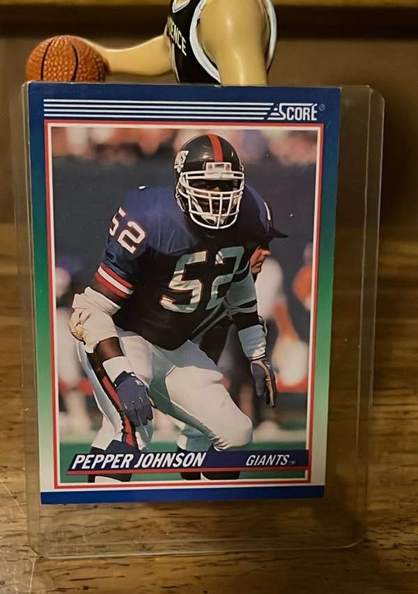 1990 Score #361 Pepper Johnson