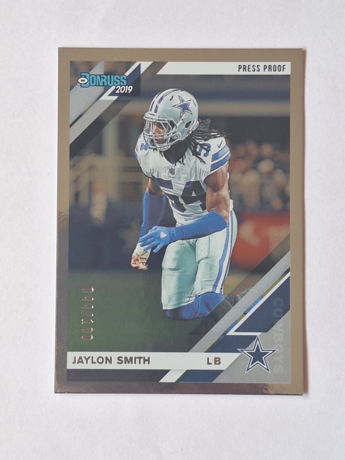 2019 Panini Donruss – Press Proof Silver #79 Jaylon Smith 044/100