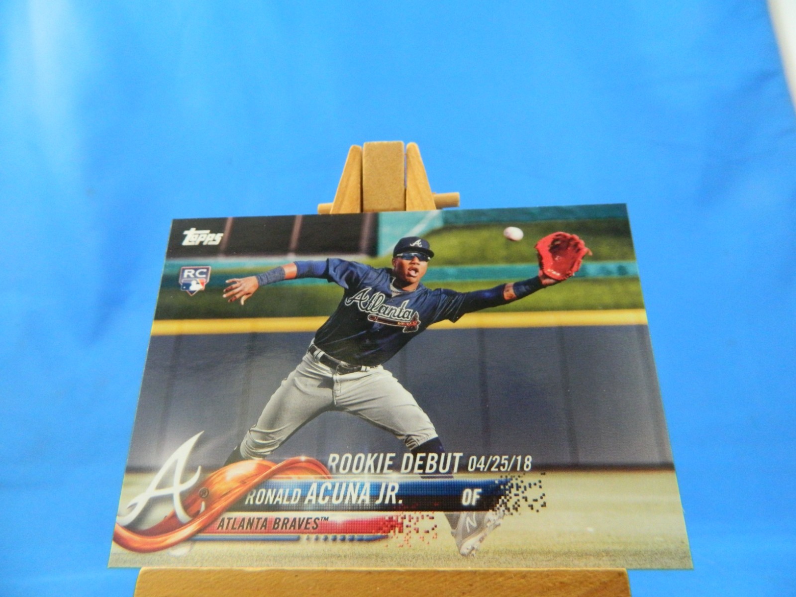 Ronald Acuna Jr Topps Update 2018 RC Rookie US252 US 252