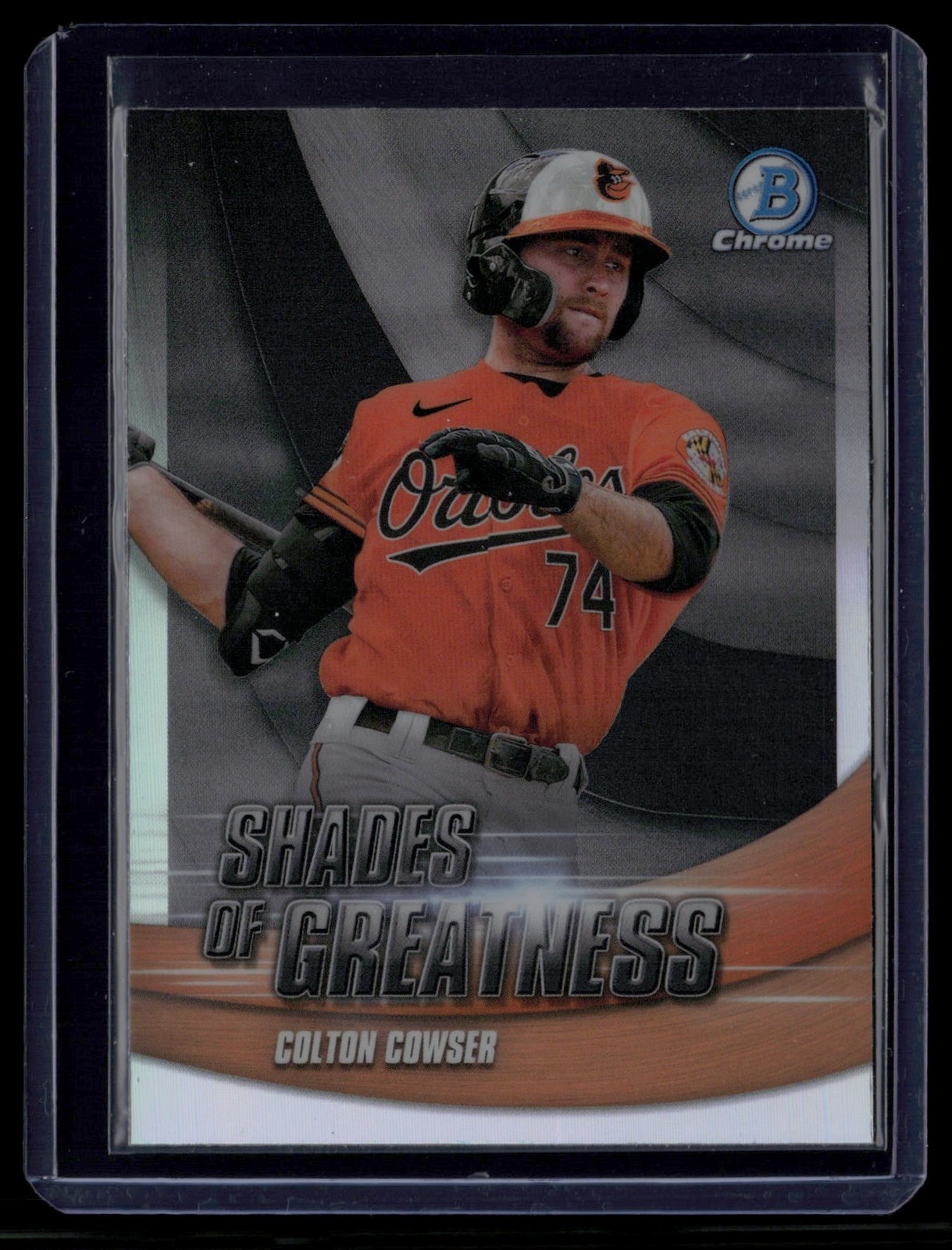 2022 Bowman Chrome #SG-9 Colton Cowser Shades of Greatness