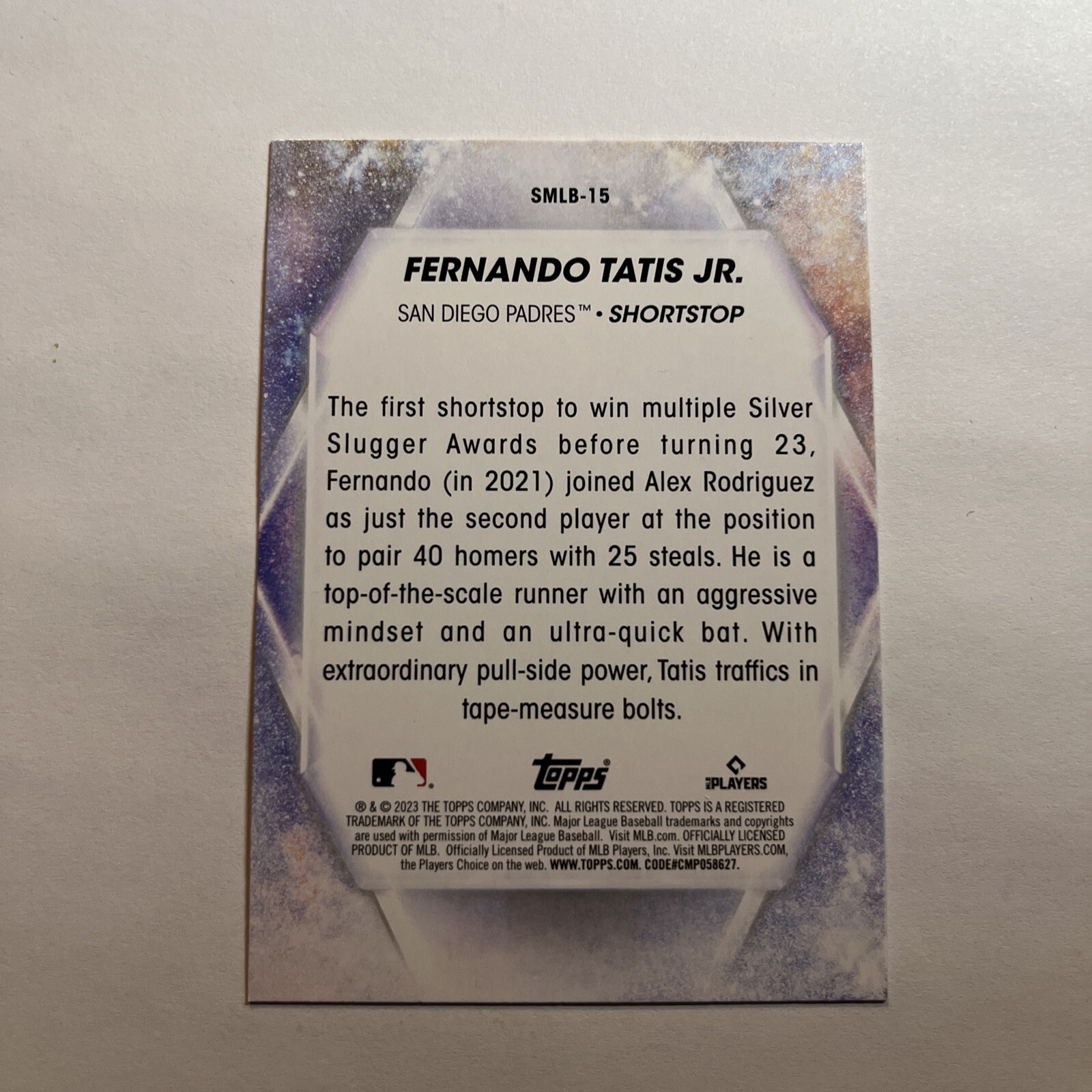 2023 Topps Series 1 – Stars of MLB #SMLB-15 Fernando Tatís Jr.