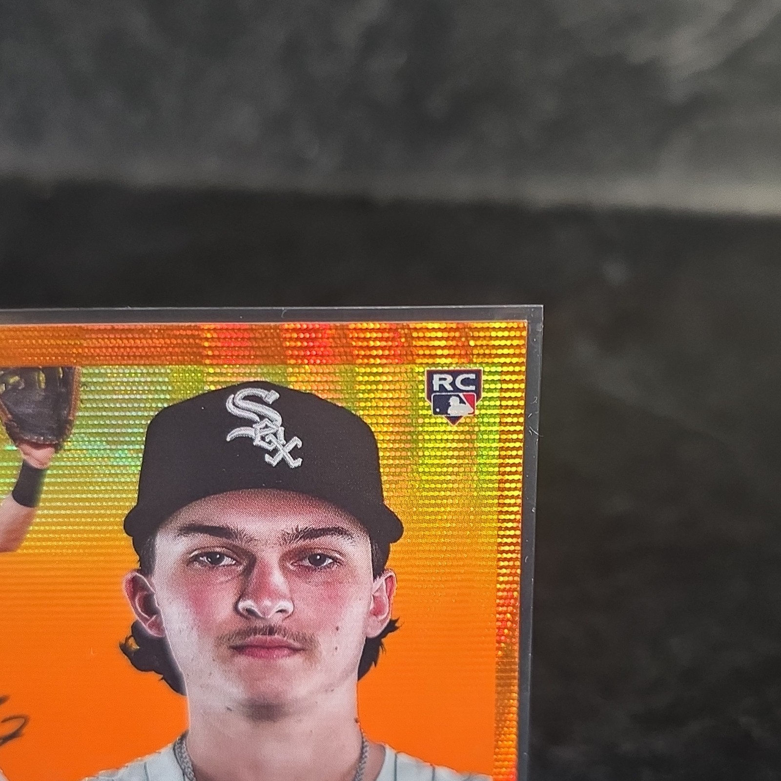 2025 Topps Chrome #252 Brooks Baldwin RC Orange Refractor 14/25 White Sox