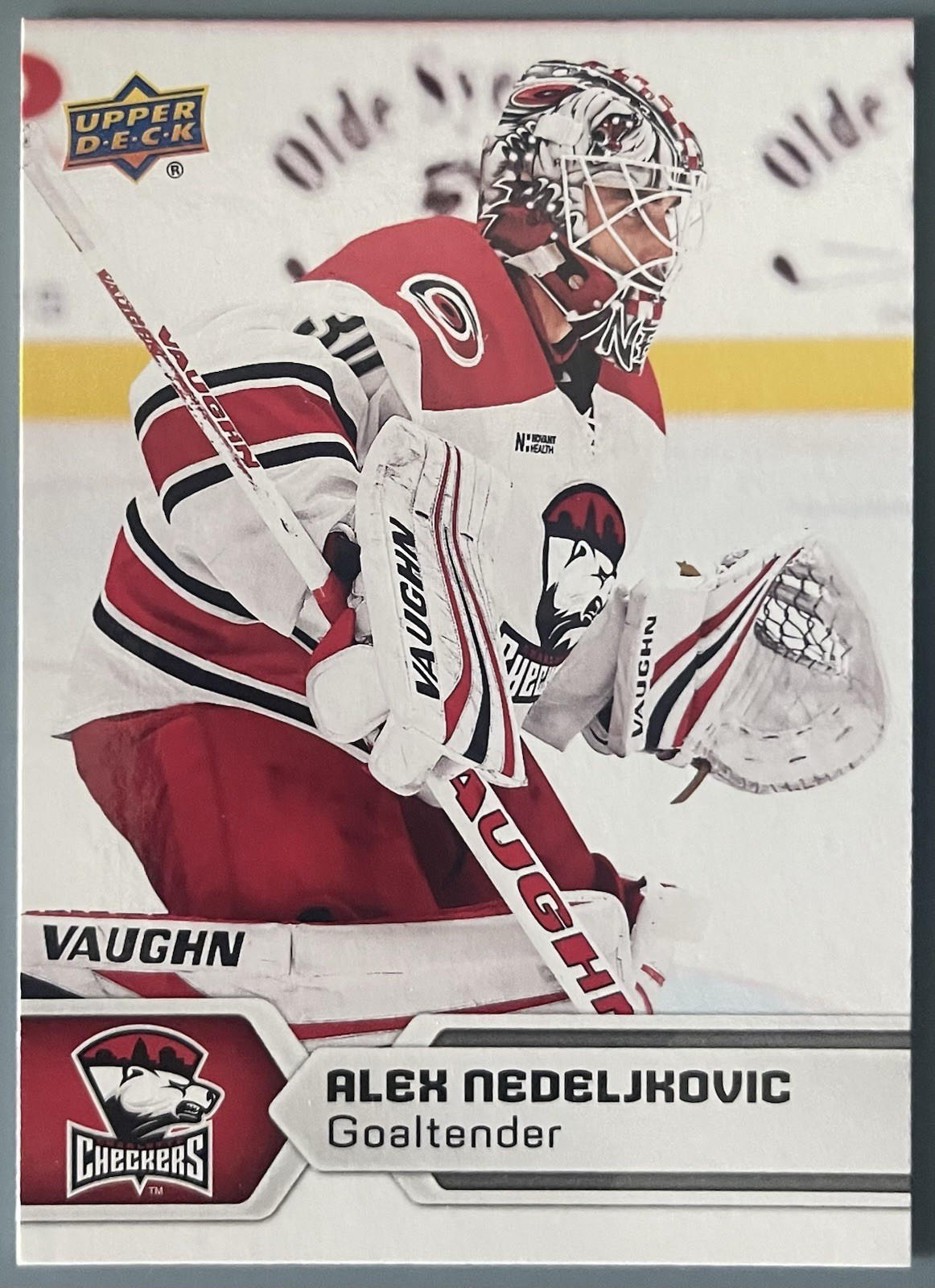 Alex Nedeljkovic Rookie 2017-18 Upper Deck AHL #25 (RC) San Jose Sharks
