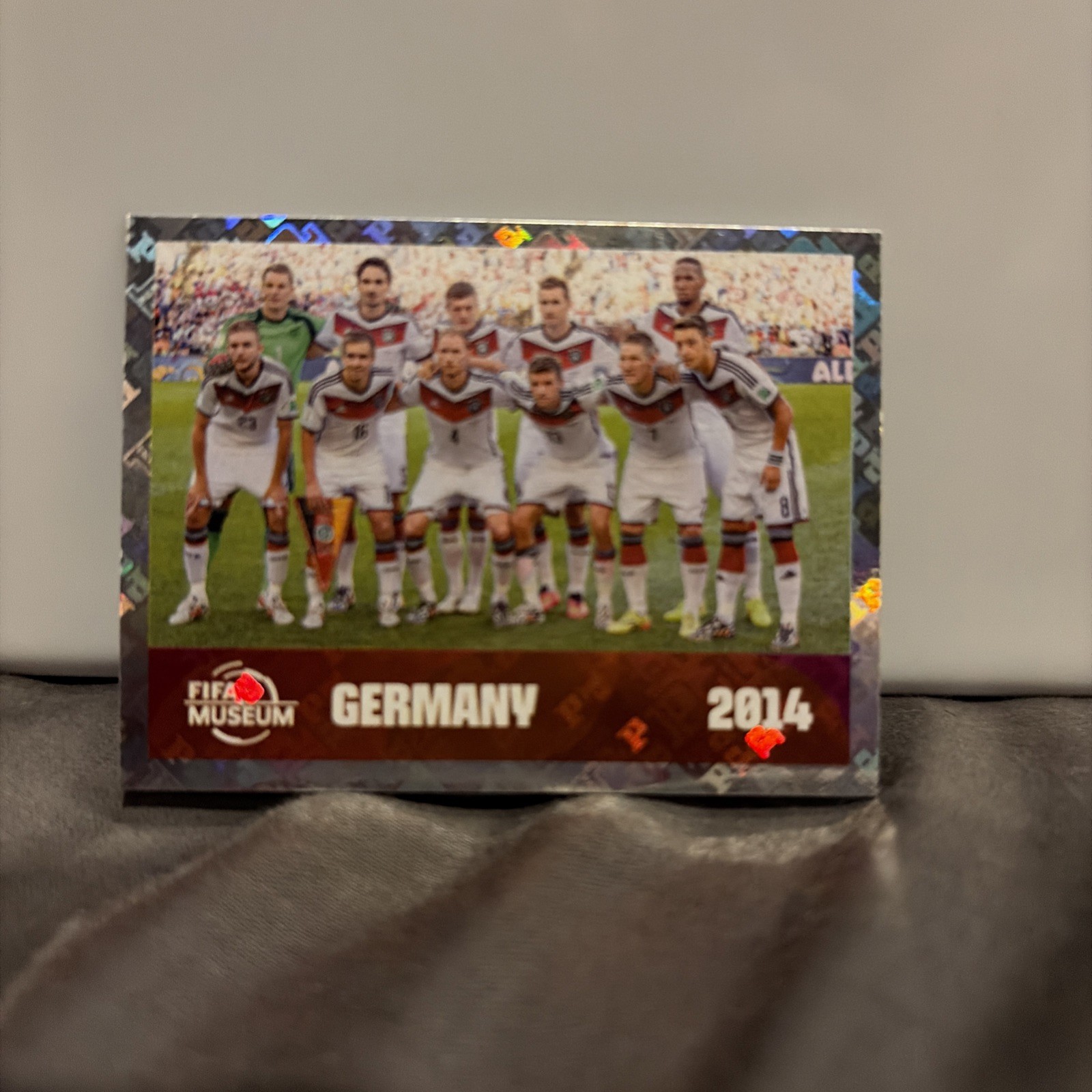 2026 Panini FIFA World Cup Sticker Foil Germany 2014 Logo FWC 18 iCollect Code
