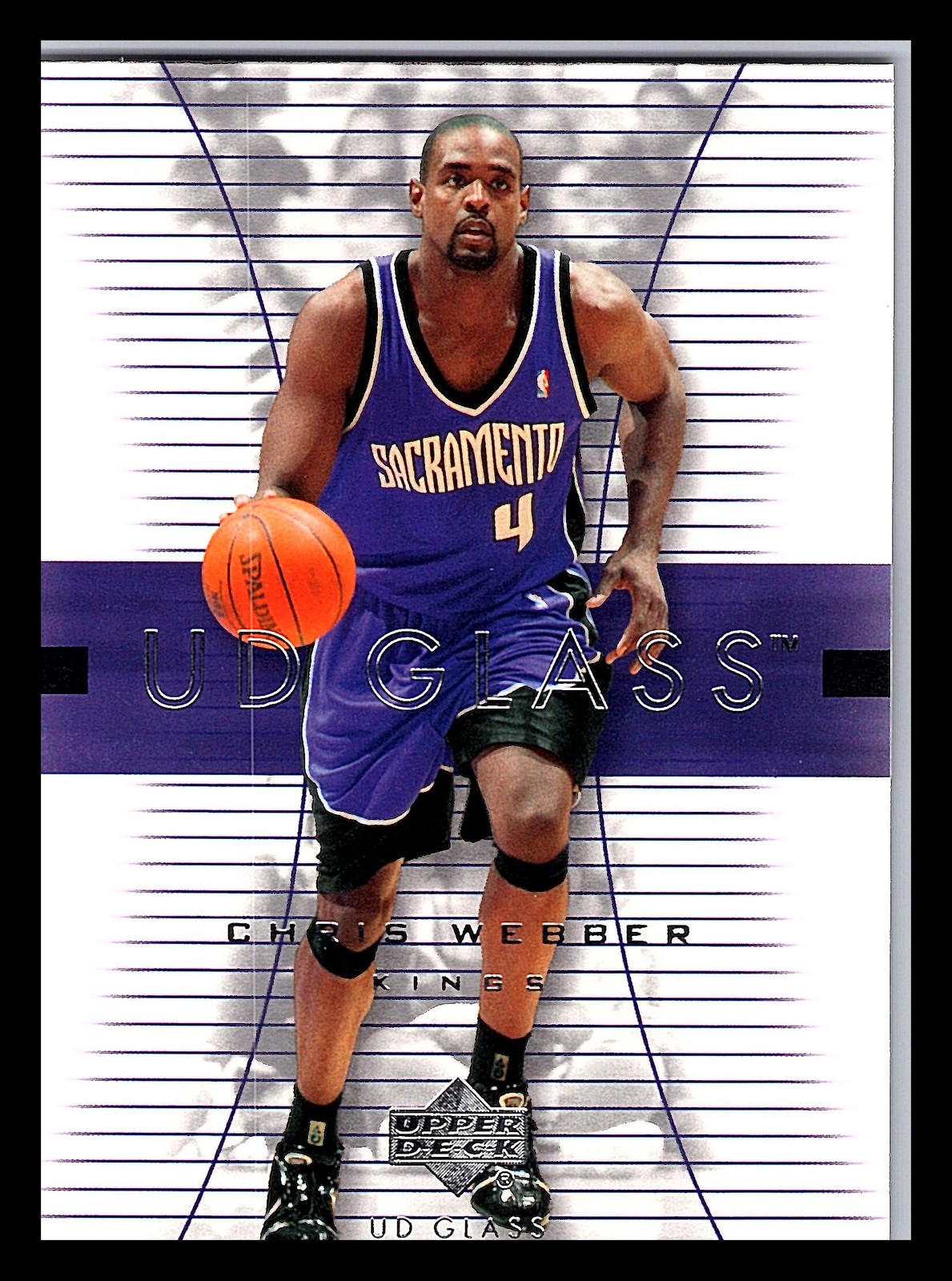 2003-04 UD Glass #49 – Chris Webber Sacramento Kings