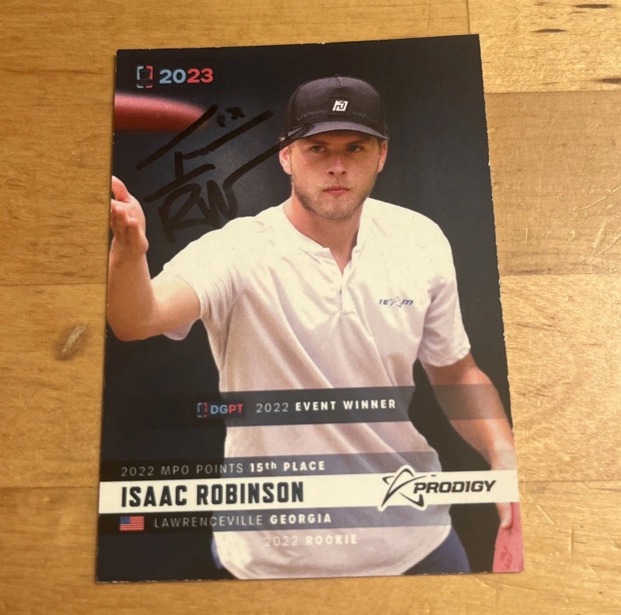 Isaac Robinson 2023 Disc Golf DGPT *SIGNED* Excellent Condition FAST SHIP￼