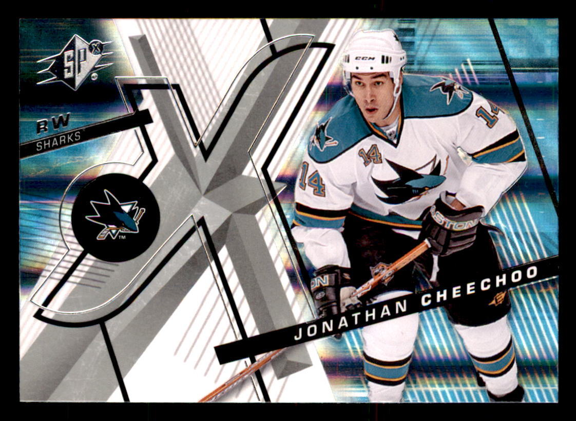 2008-09 SPx #14 Jonathan Cheechoo San Jose Sharks