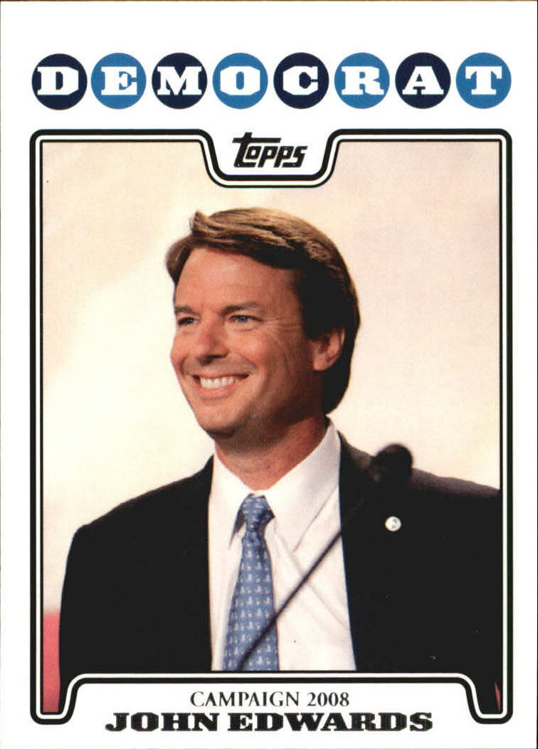 Topps Campaign 2008 Cards Obama Clinton Gold Biden You Pick – FREE Ship